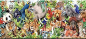 Preview: Diamond Painting Tier Zoo